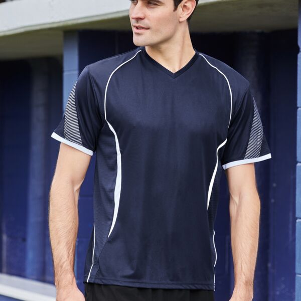 Men's Cooldry Razor V Neck Tee Thumbnail